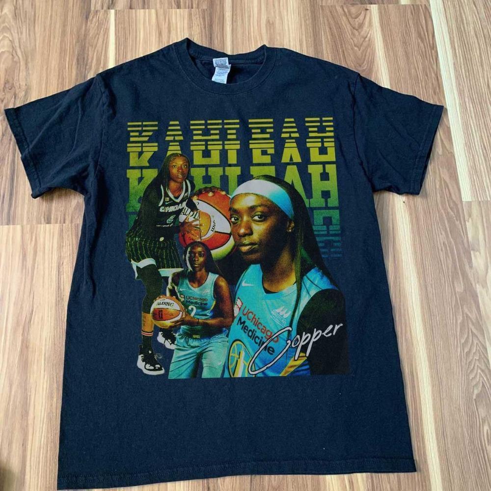 Kahleah Copper - Chicago Sky - Wnba - Unisex Black T-Shirt